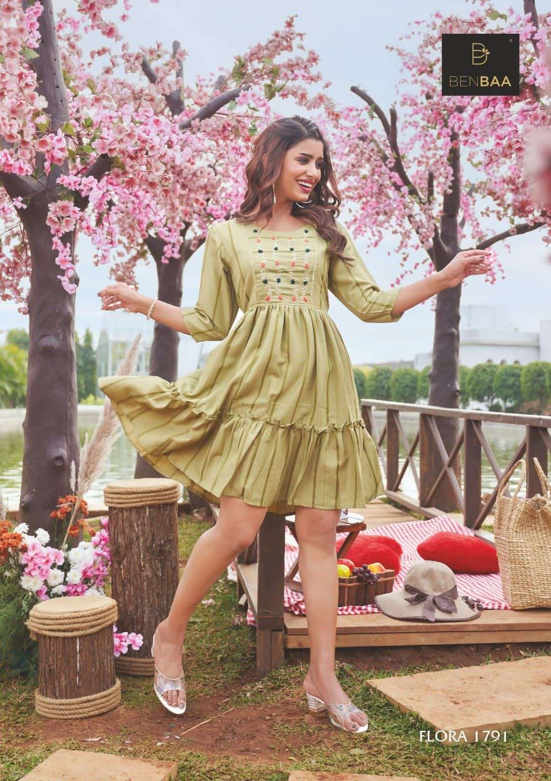  Benbaa Look stylish in our new Affordable range Tunic top printed for all day comfort Wholesale catalog