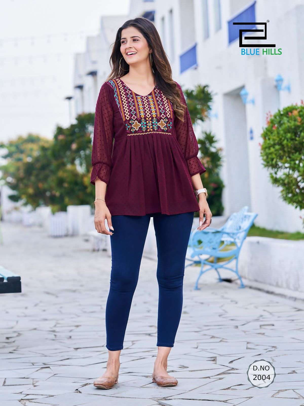 BLUE HILLS SOFIA AMAZING FANCY SHORT TOPS Wholesale catalog