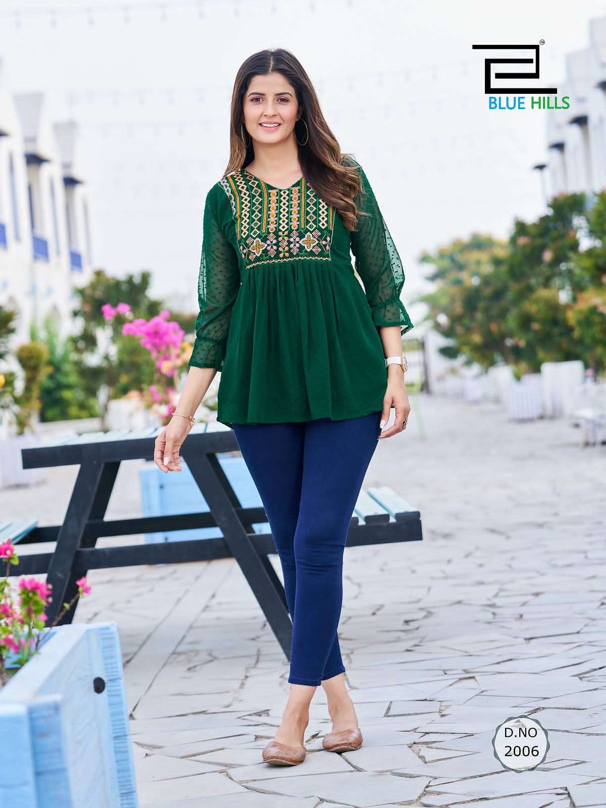 BLUE HILLS SOFIA AMAZING FANCY SHORT TOPS Wholesale catalog