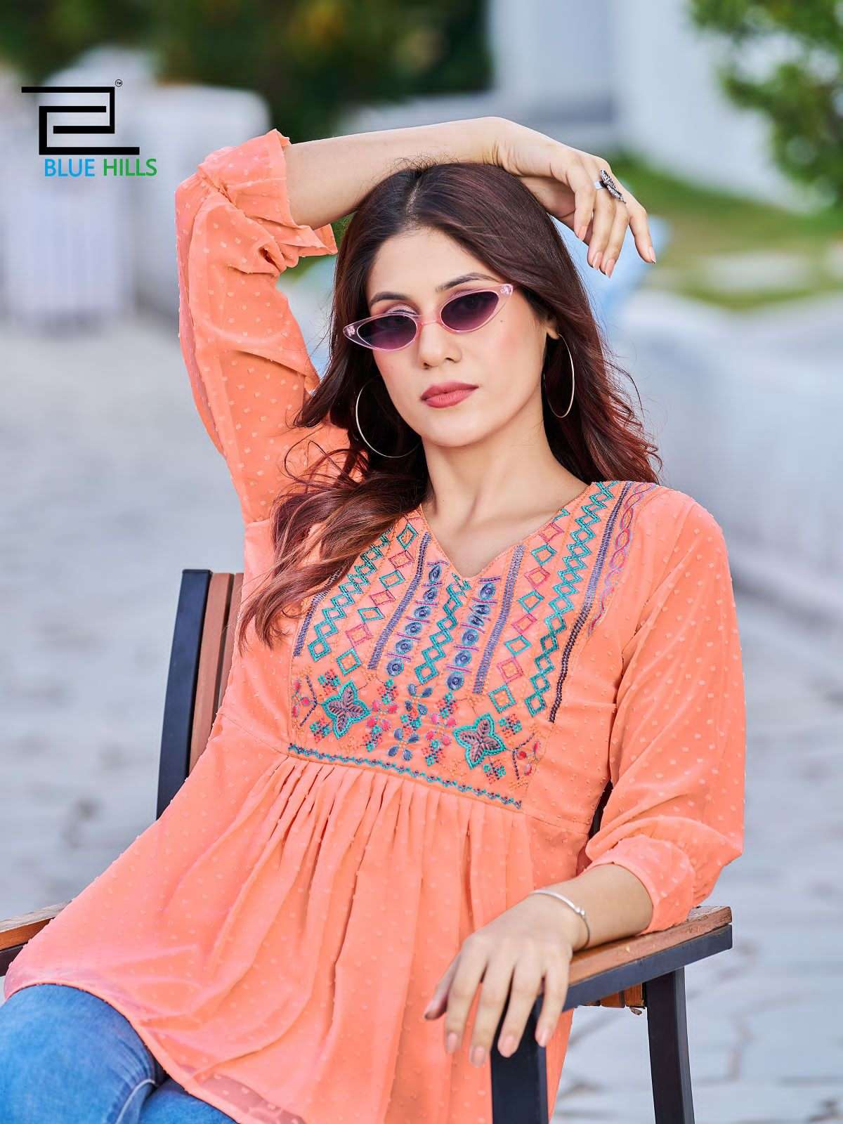 BLUE HILLS SOFIA AMAZING FANCY SHORT TOPS Wholesale catalog