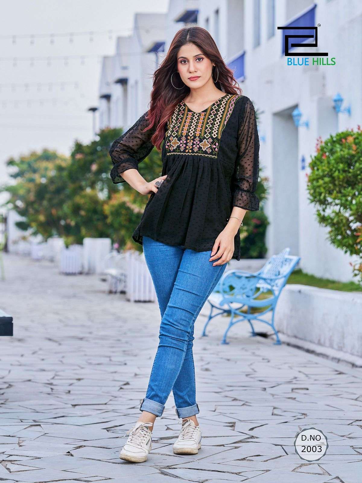 BLUE HILLS SOFIA AMAZING FANCY SHORT TOPS Wholesale catalog
