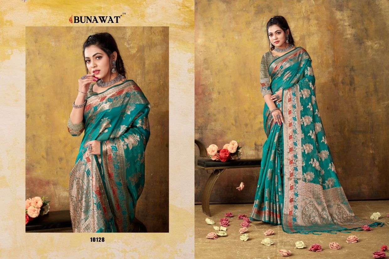 Bunawat Kanika Exclusive Organza Saree Wholesale catalog