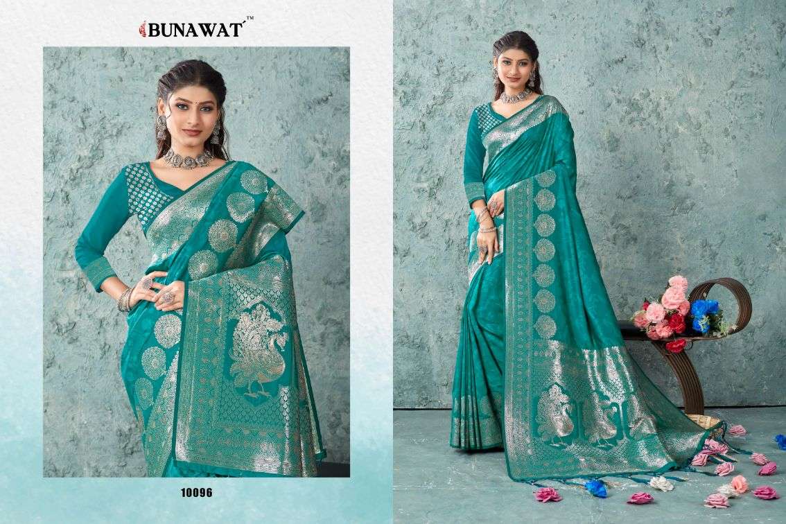 Bunawat Var Vadhu Designer Banarasi Silk Saree Wholesale catalog