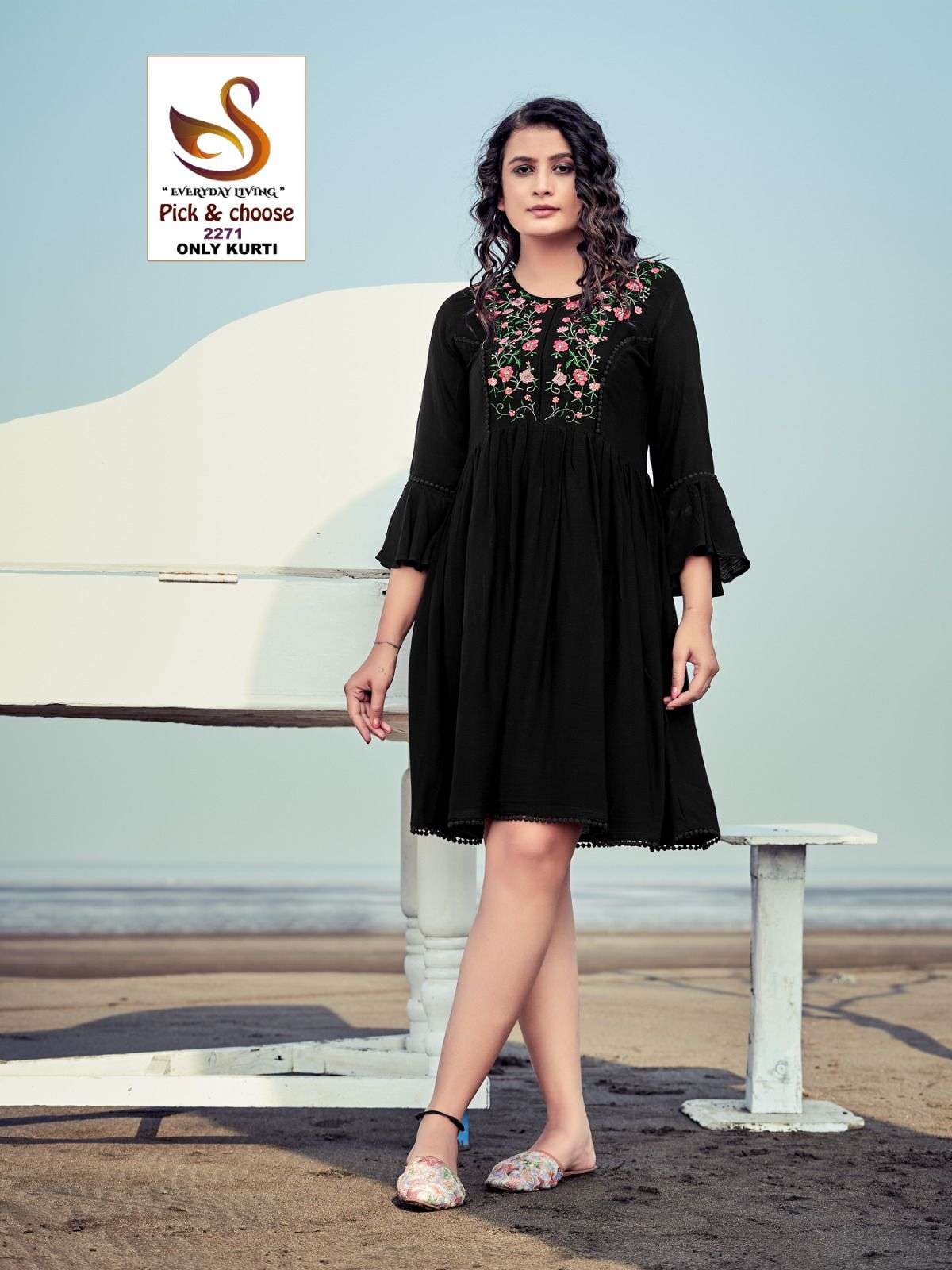 Combo Tunic Collection Fabric Pure Viscose WRINKLE RAYON Wholesale catalog
