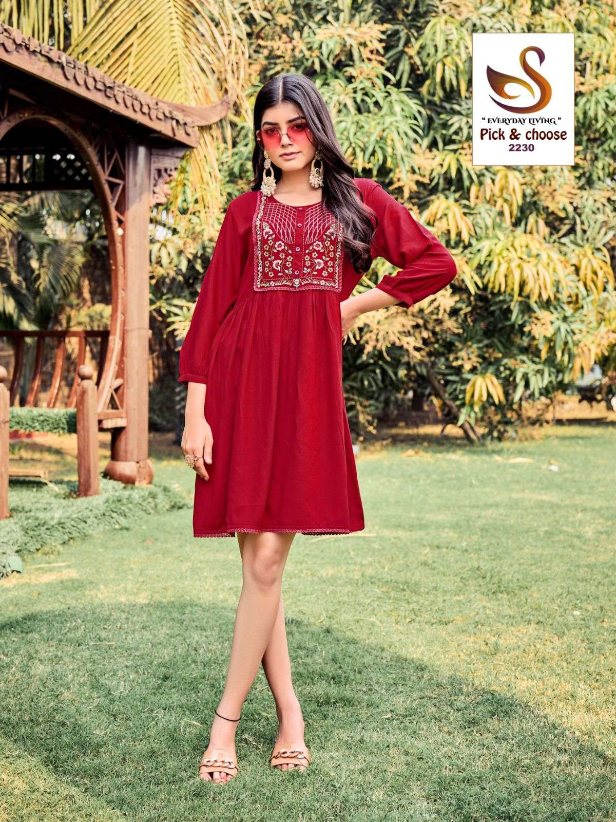 Combo Tunic Collection Fabric Pure Viscose WRINKLE RAYON Wholesale catalog