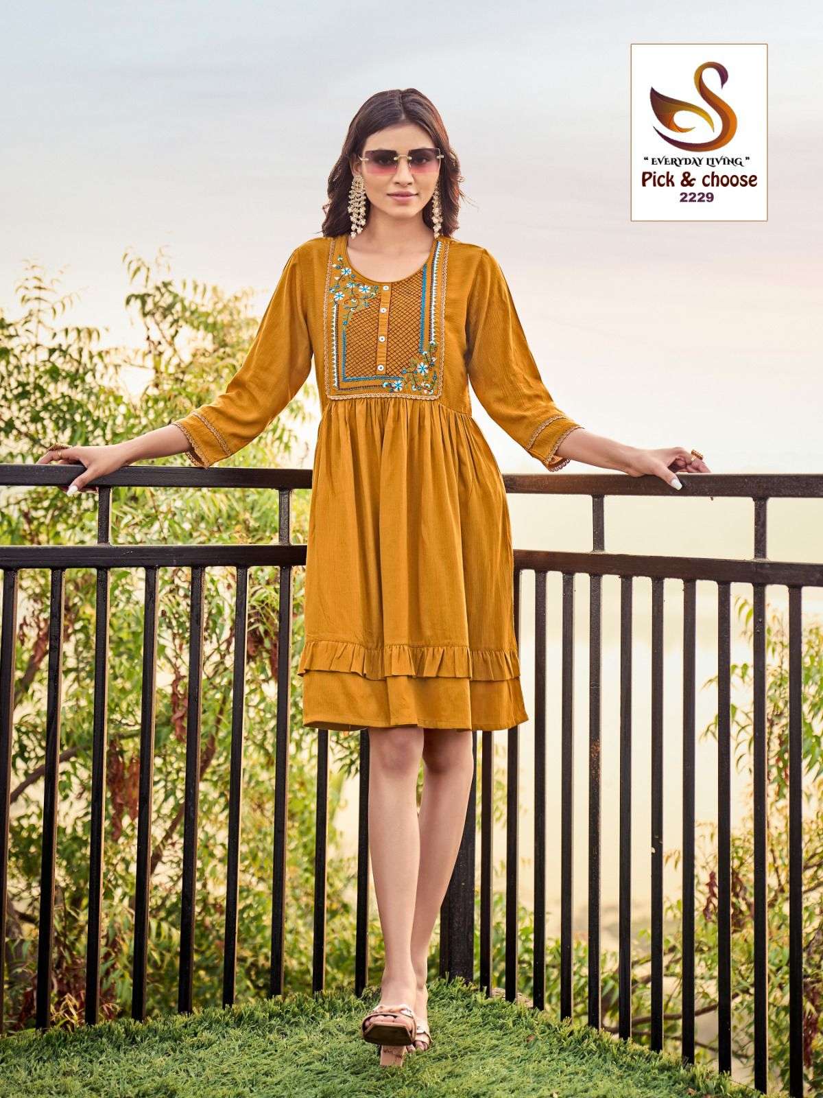 Combo Tunic Collection Fabric Pure Viscose WRINKLE RAYON Wholesale catalog