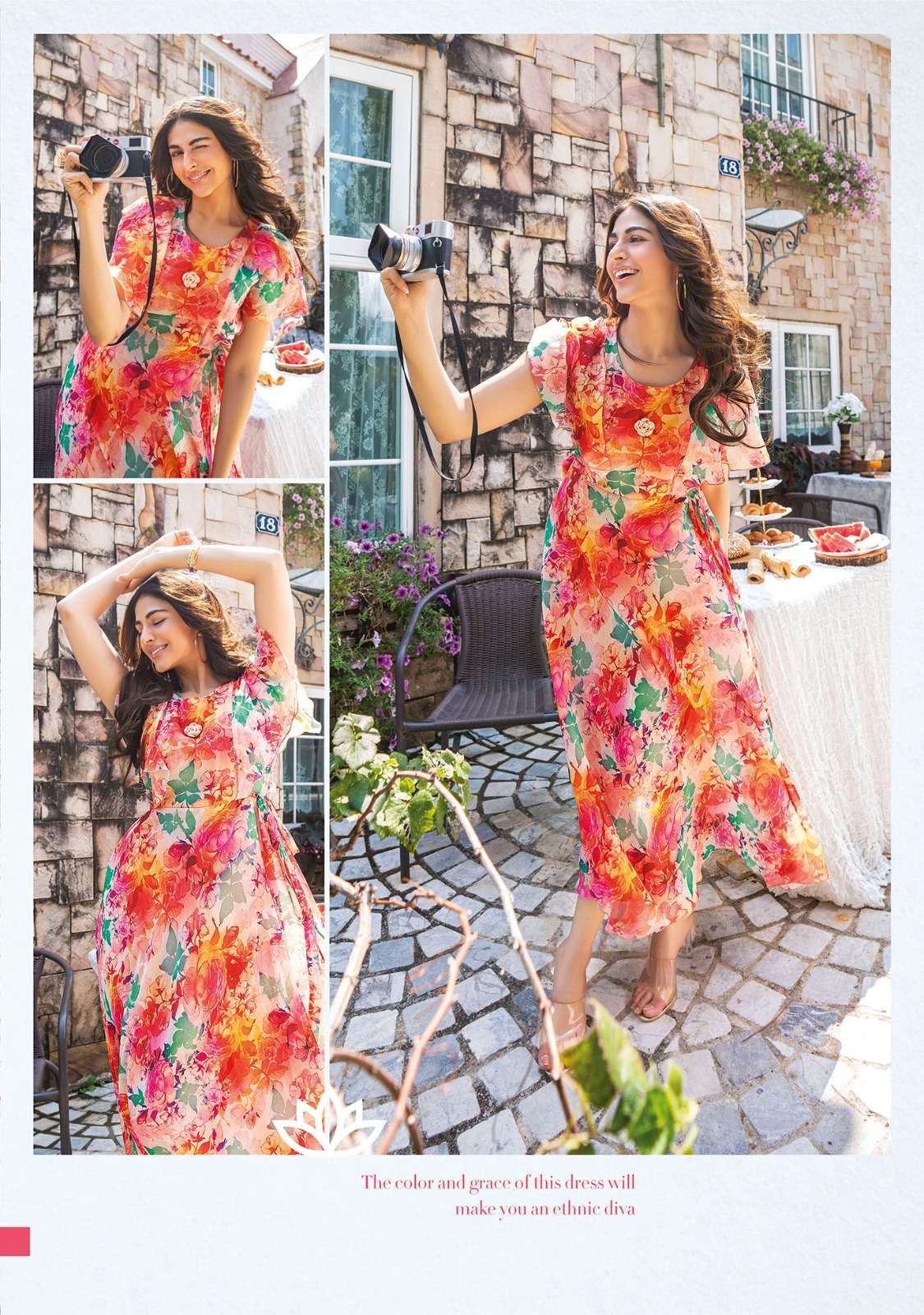 Coral charm vol 2 PRINTED VISCOSE PREMIUM CHIFFON Wholesale catalog