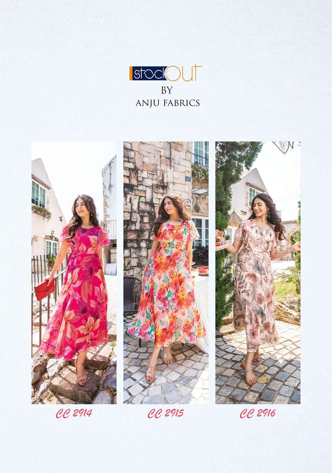 Coral charm vol 2 PRINTED VISCOSE PREMIUM CHIFFON Wholesale catalog