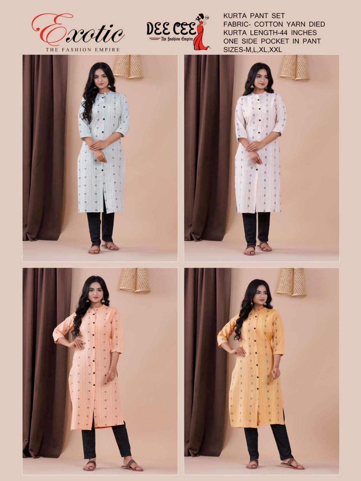 Deecee  New Launch Kurta pent set Wholesale catalog 