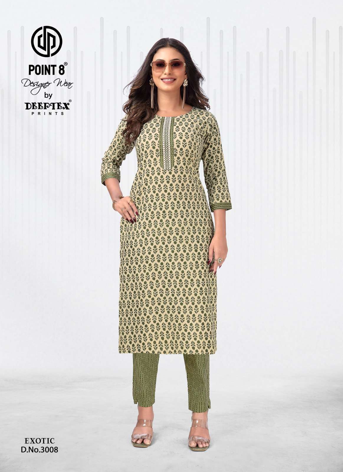 Deeptex Exotic Vol-3 – Kurti with Pant Wholesle catalog