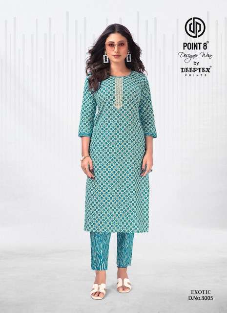 Deeptex Exotic Vol-3 – Kurti with Pant Wholesle catalog