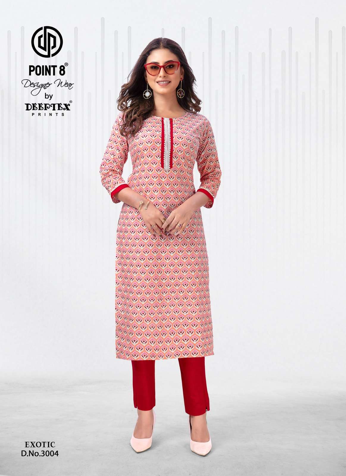 Deeptex Exotic Vol-3 – Kurti with Pant Wholesle catalog