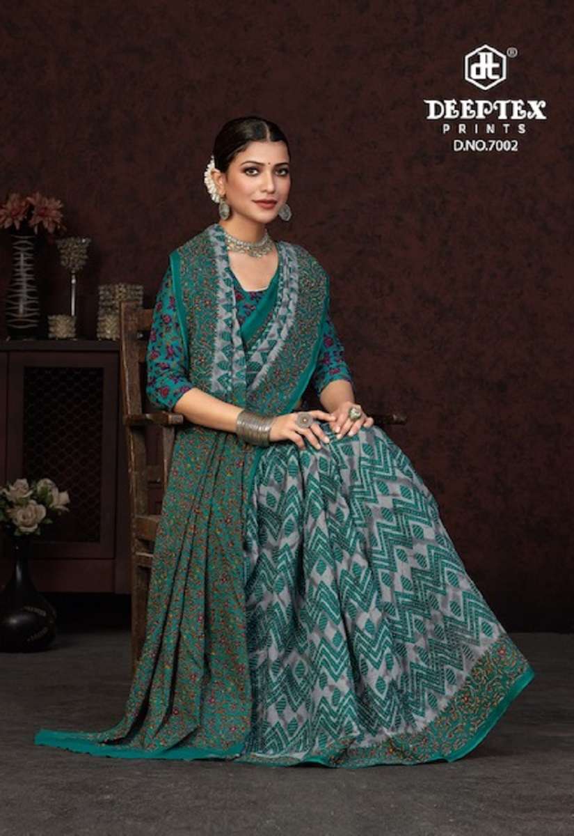 Deeptex Prime Time Vol-7 – Pure Cotton Saree Wholesale catalog 