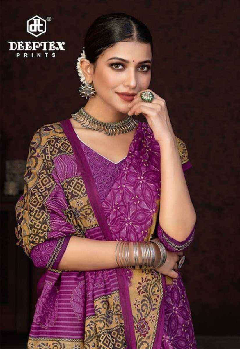 Deeptex Prime Time Vol 7 Regular Cotton Saree Wholesale catalog