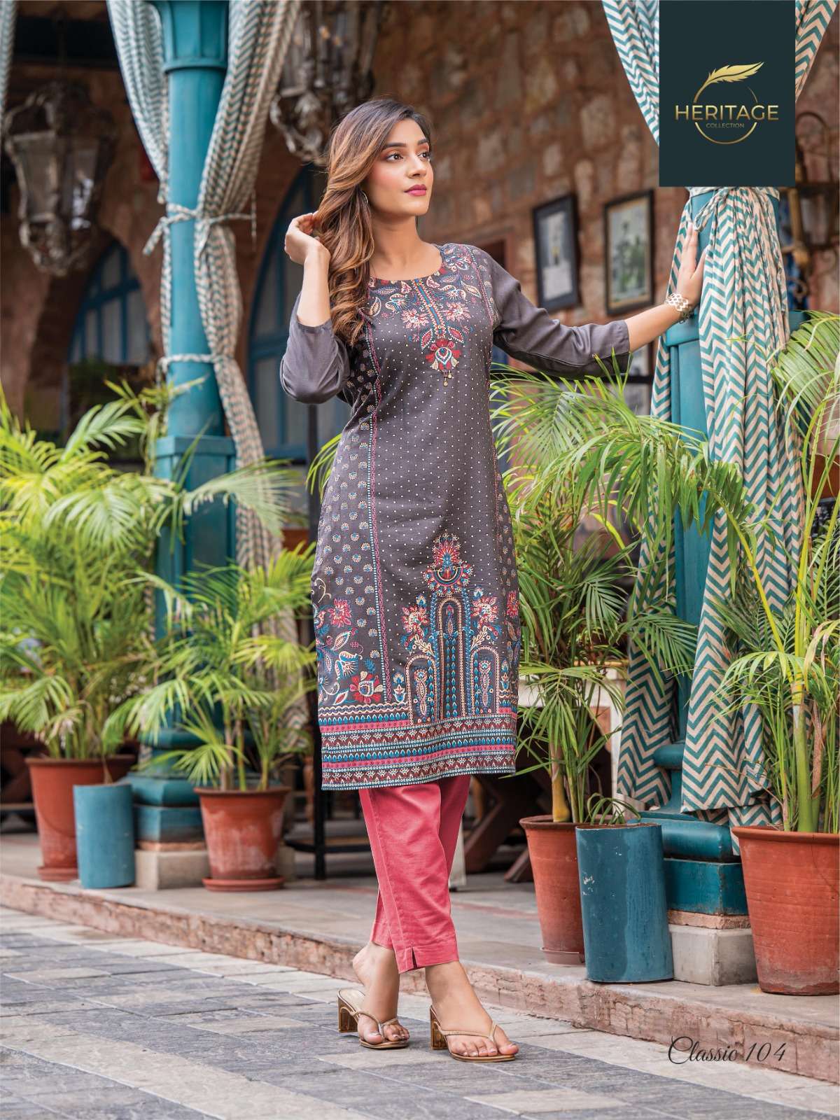 DESIGNER SHORT KURTI WITH CONCEPT EMBROIDERY & DETAILING Wholesale catalog