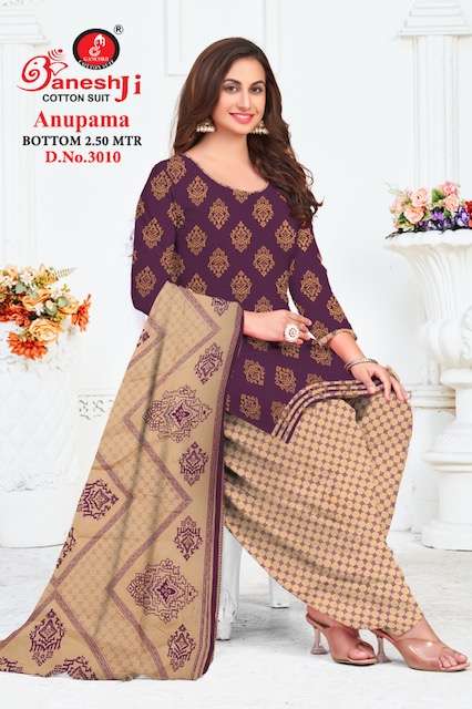 Ganesh JI Anupama Vol-3 – Dress Material Wholesale catalog