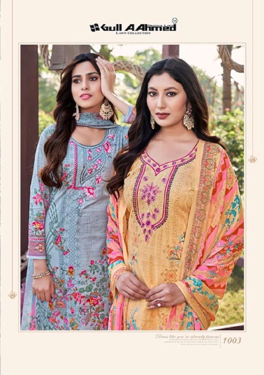Gull A ahmed Dastoor – dress material Wholesale catalog