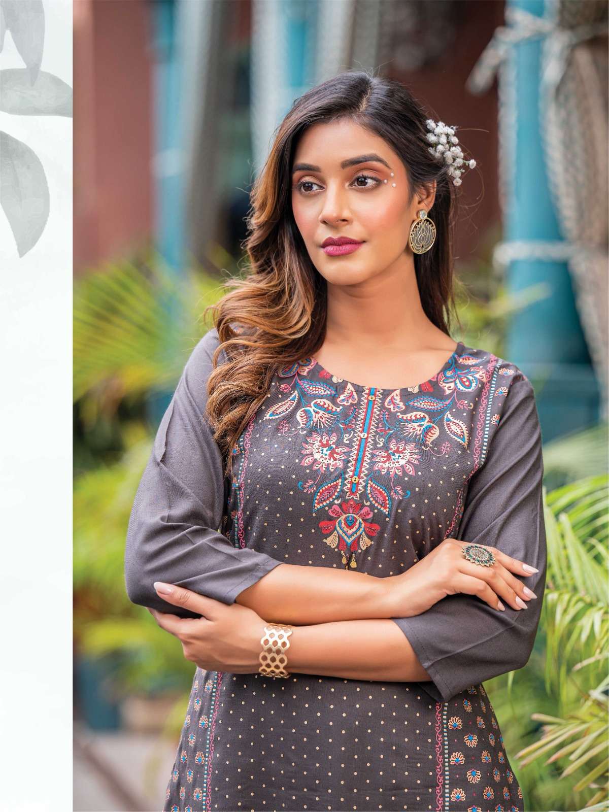 HERITAGE COLLECTION CLASSIC RAYON SLUB & PLAIN Kurti Wholesale catalog