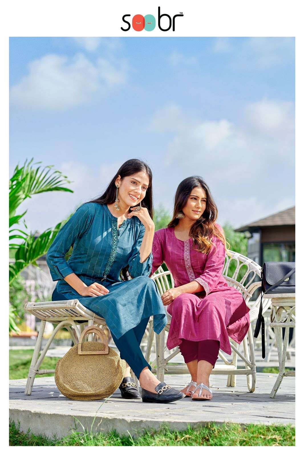 HIE SOOBR INDIGO RAYON KURTI WHOLESALE CATALOG