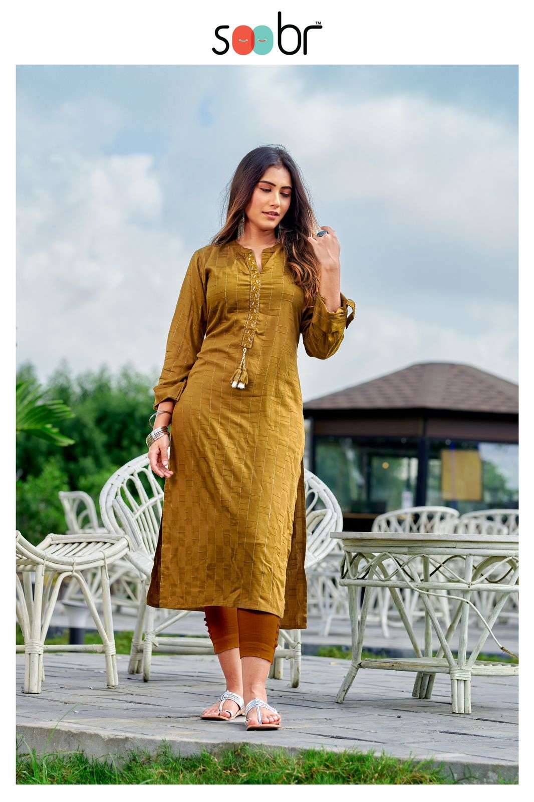 HIE SOOBR INDIGO RAYON KURTI WHOLESALE CATALOG