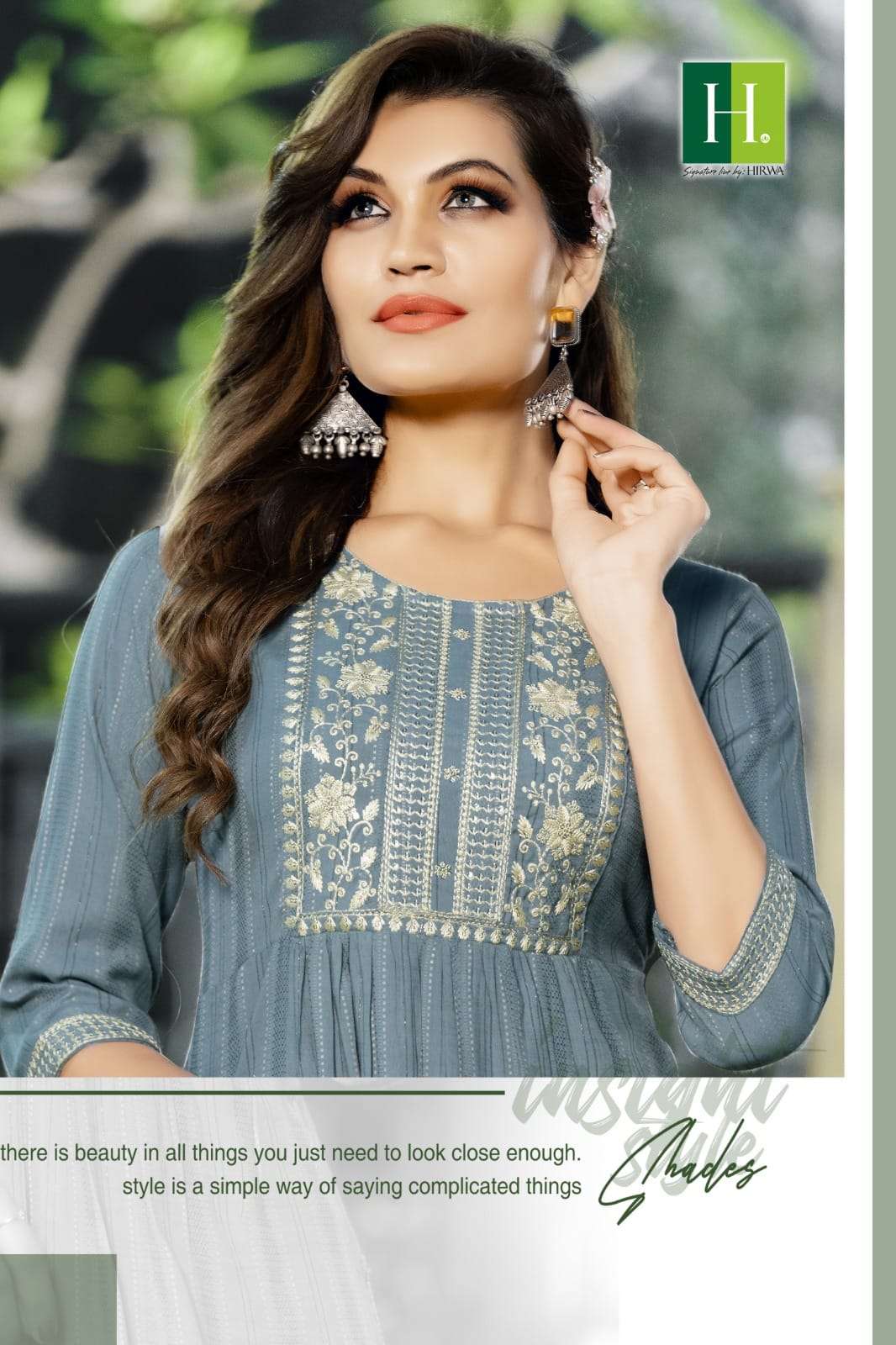 HIRWA presents  its latest naira cut kurti catalog NAIRA Vol 2