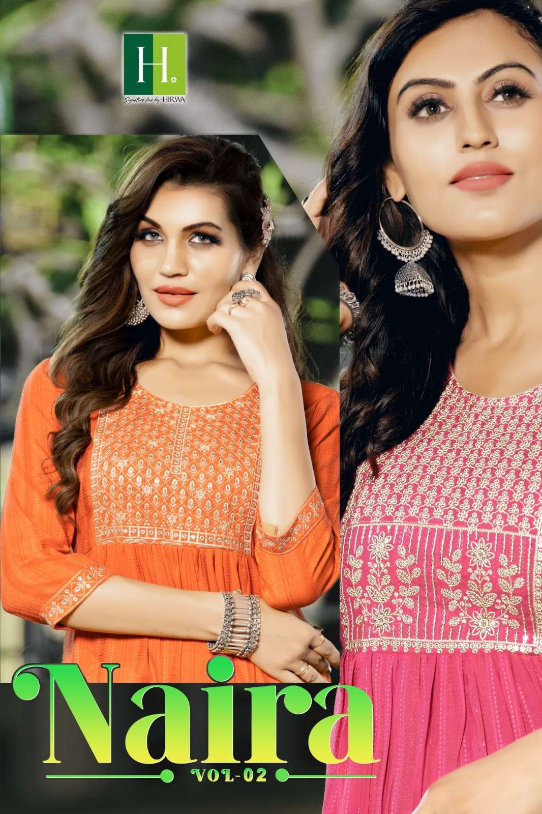 HIRWA presents  its latest naira cut kurti catalog NAIRA Vol 2