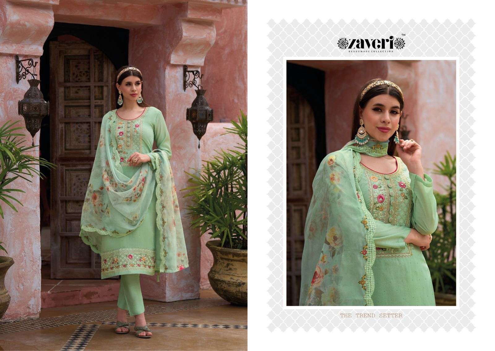 IMROZ  Pure Maheshwari viscose silk Ready Made Dress