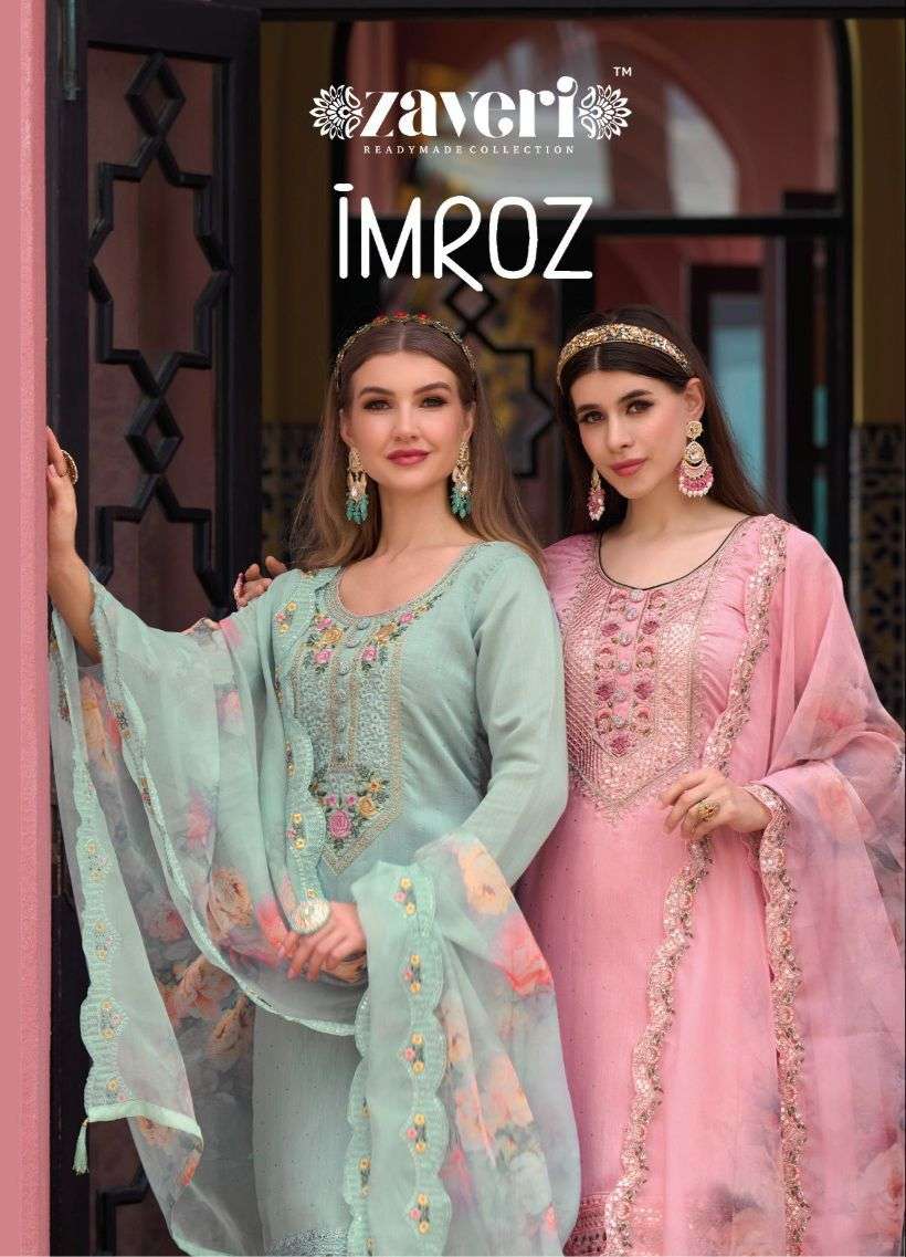 IMROZ  Pure Maheshwari viscose silk Ready Made Dress