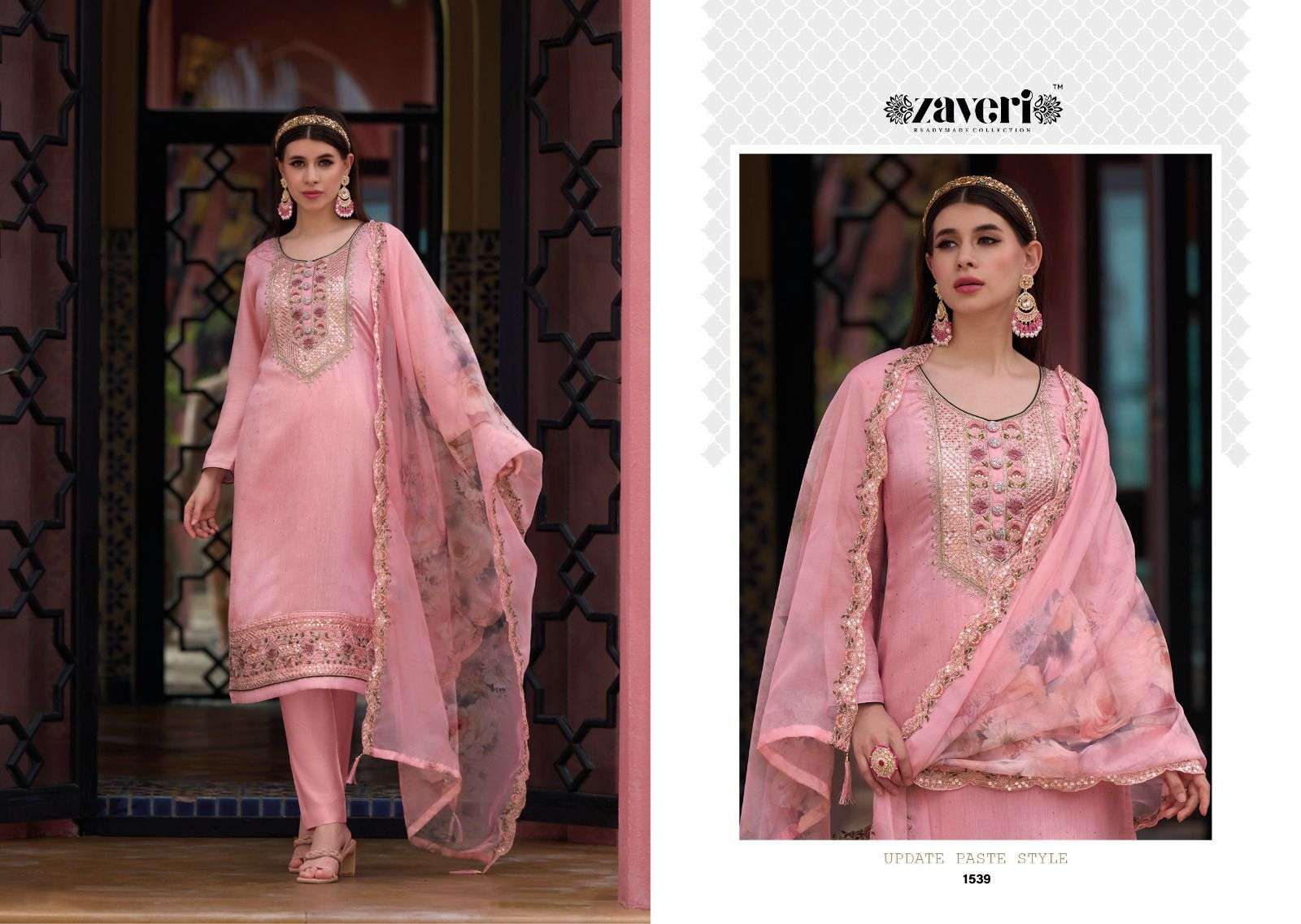 IMROZ  Pure Maheshwari viscose silk Ready Made Dress