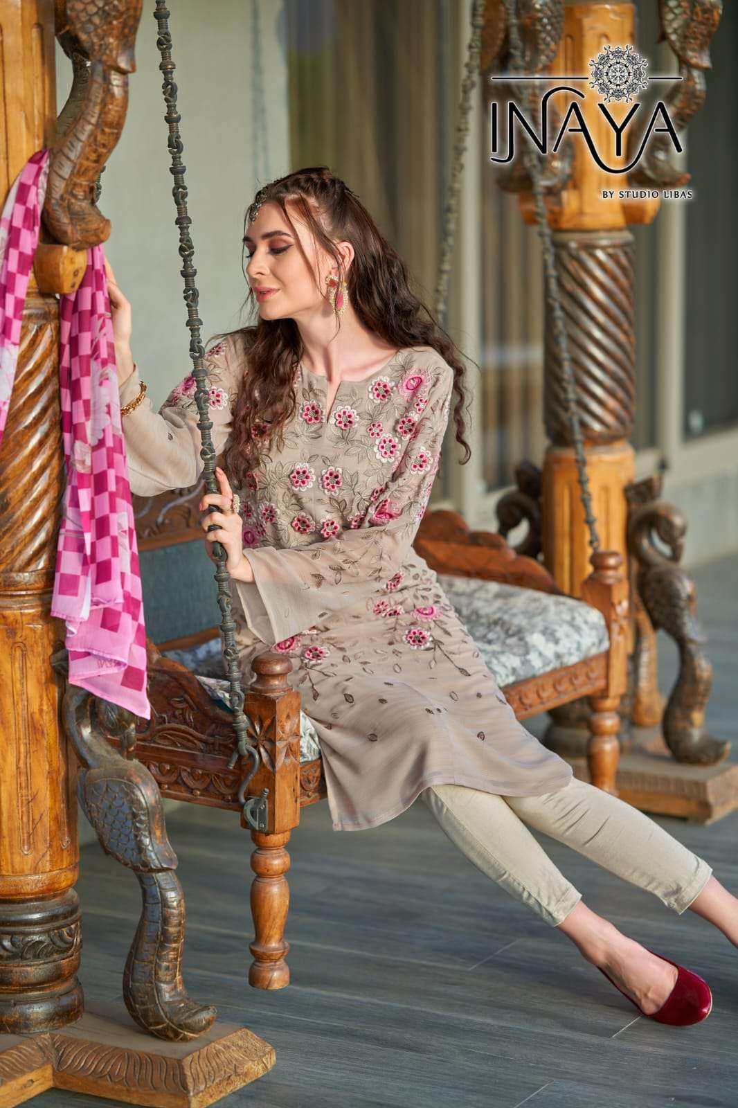   Inaya  Pure cotton Kurti Wholesale catalog