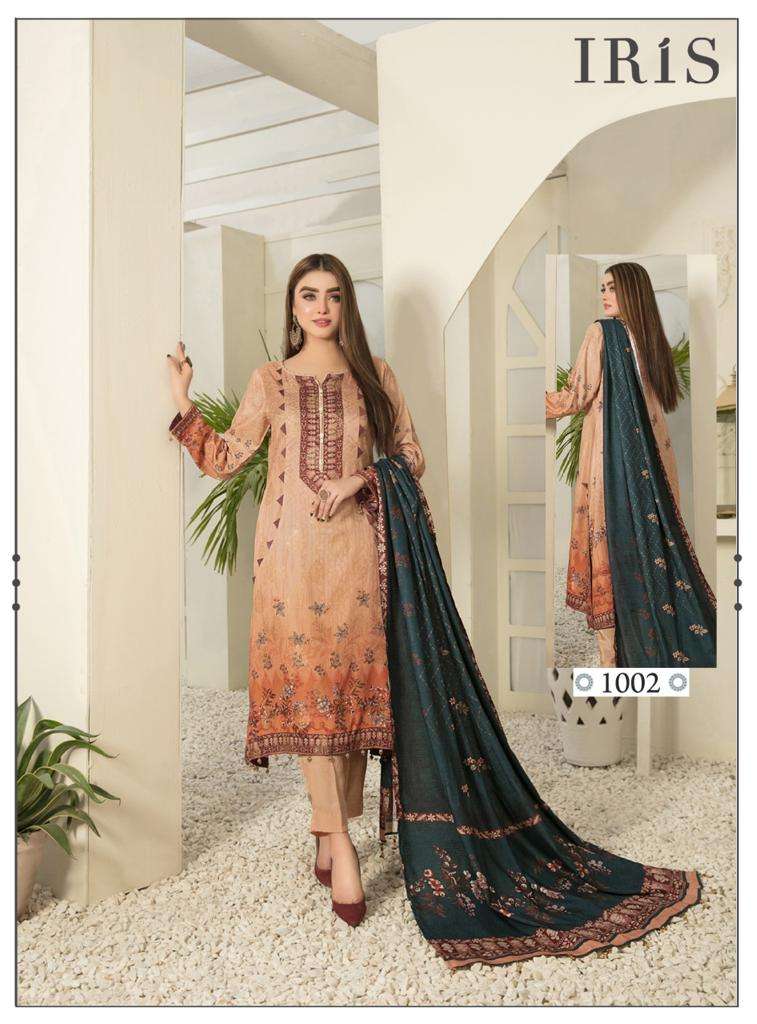 Iris Afsana Karachi – Dress Material Wholesale catalog