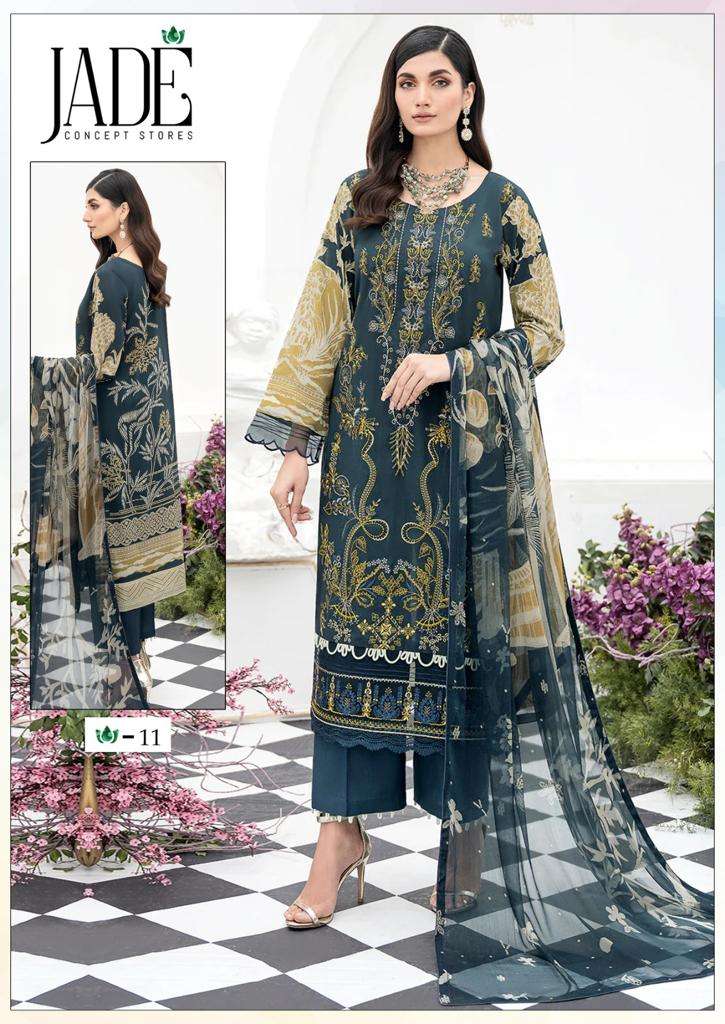 Jade Chevron Vol-2 – Dress Material Wholesale catalog