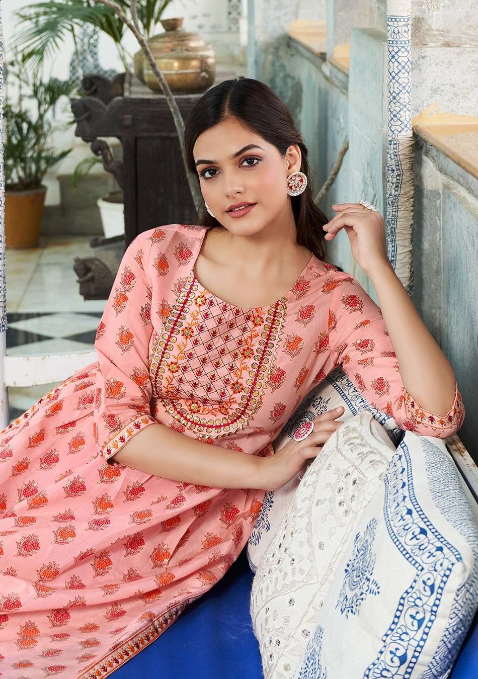 KAJAL STYLE KESARIYA VOL.1 nayracut kurati Wholesale catalog