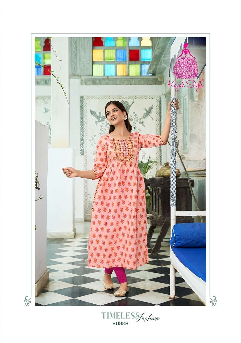 KAJAL STYLE KESARIYA VOL.1 nayracut kurati Wholesale catalog