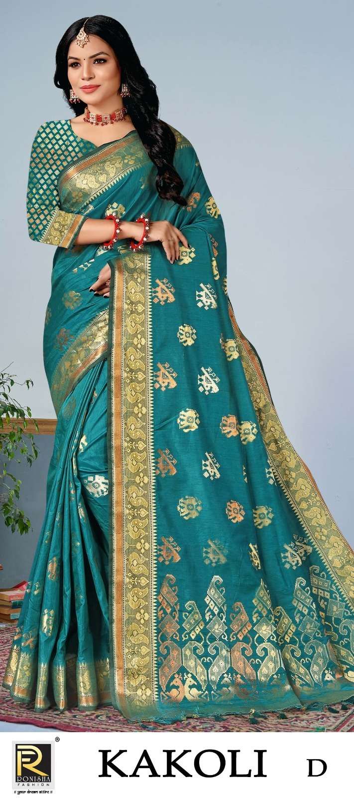 Kakoli new launching product banarasi silk Saree Wholesale catalog