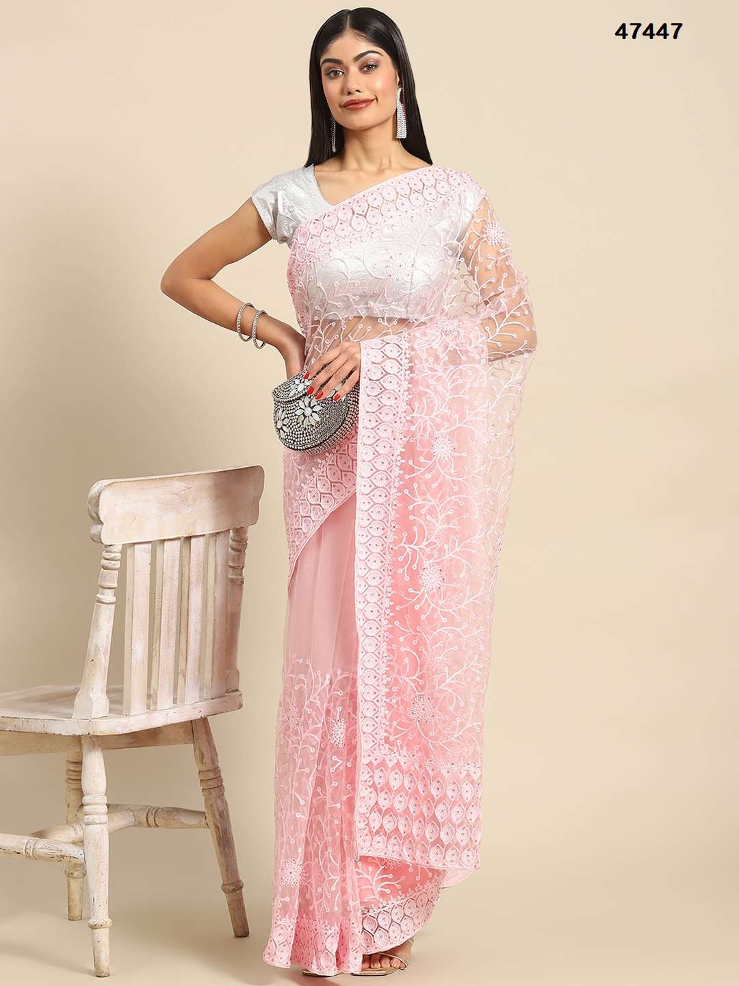 Kalamkari Vol 10 Designer Net Saree Wholesale catalog