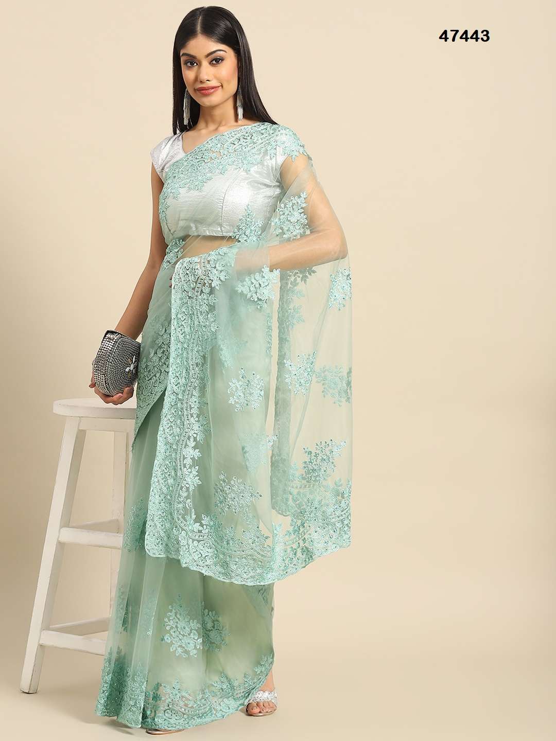 Kalamkari Vol 10 Designer Net Saree Wholesale catalog