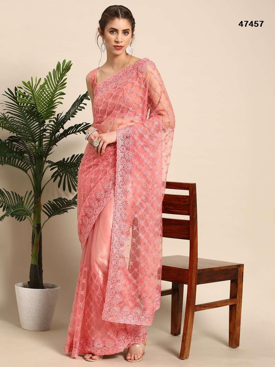 Kalamkari Vol 11 Exclusive Net Saree Wholesale catalog