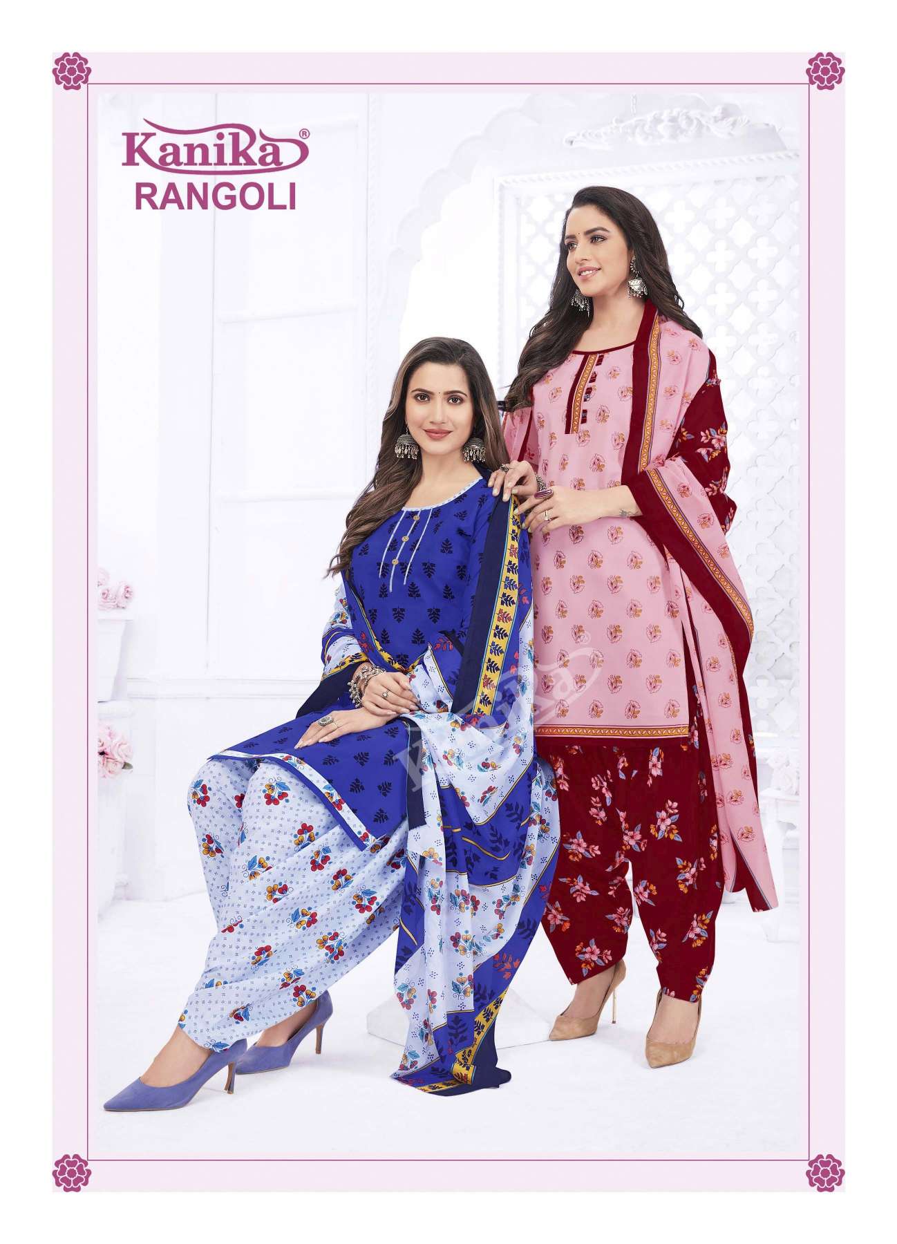 Kanika Rangoli Vol-17 – Readymade With Linning Wholesale catalog