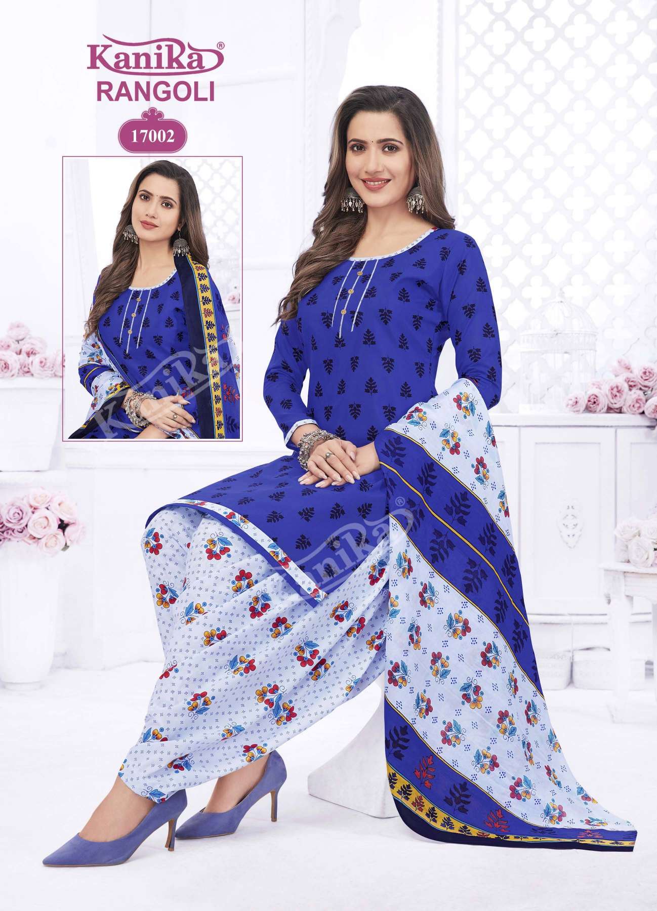 Kanika Rangoli Vol-17 – Readymade With Linning Wholesale catalog