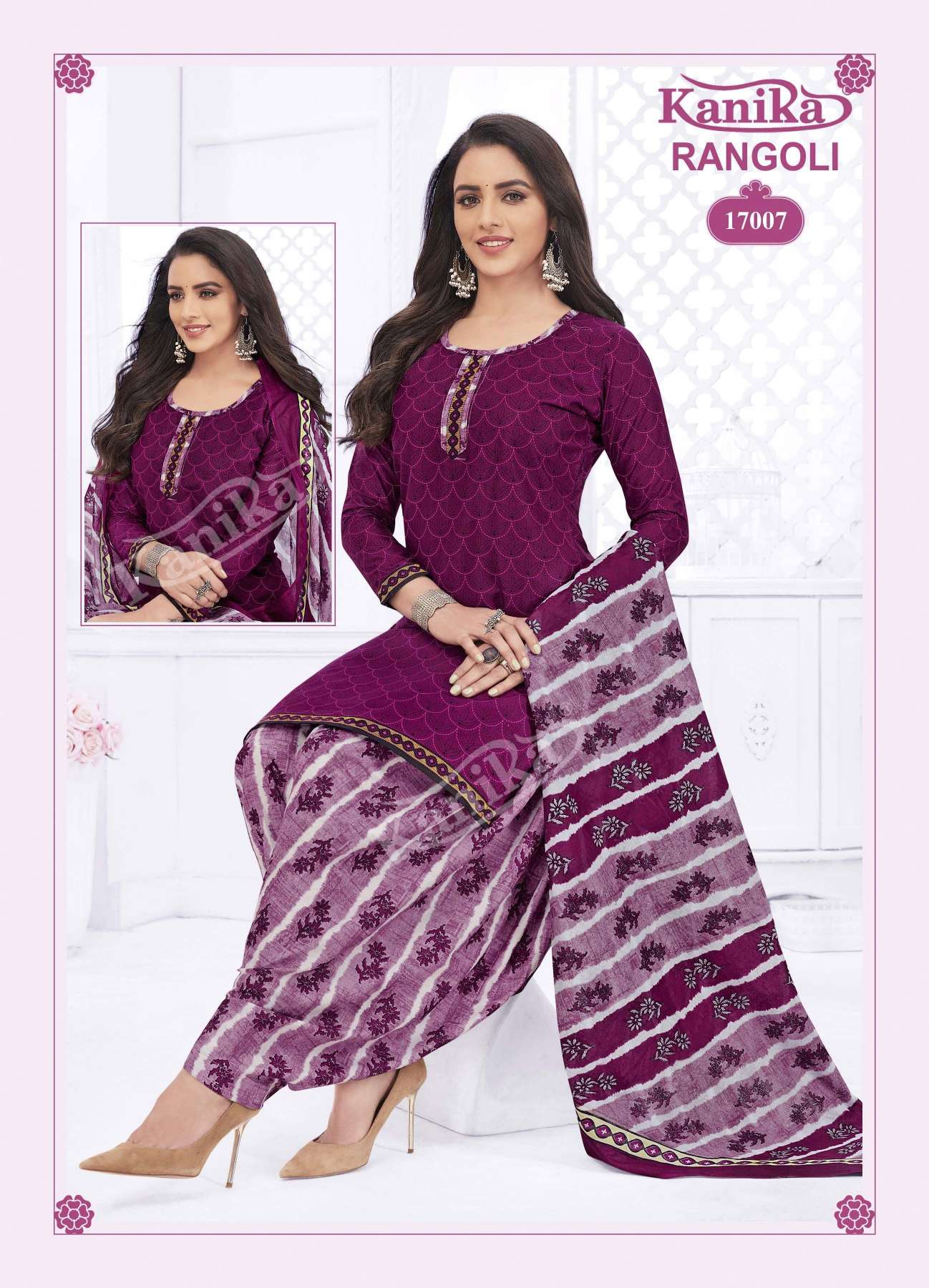 Kanika Rangoli Vol-17 – Readymade With Linning Wholesale catalog