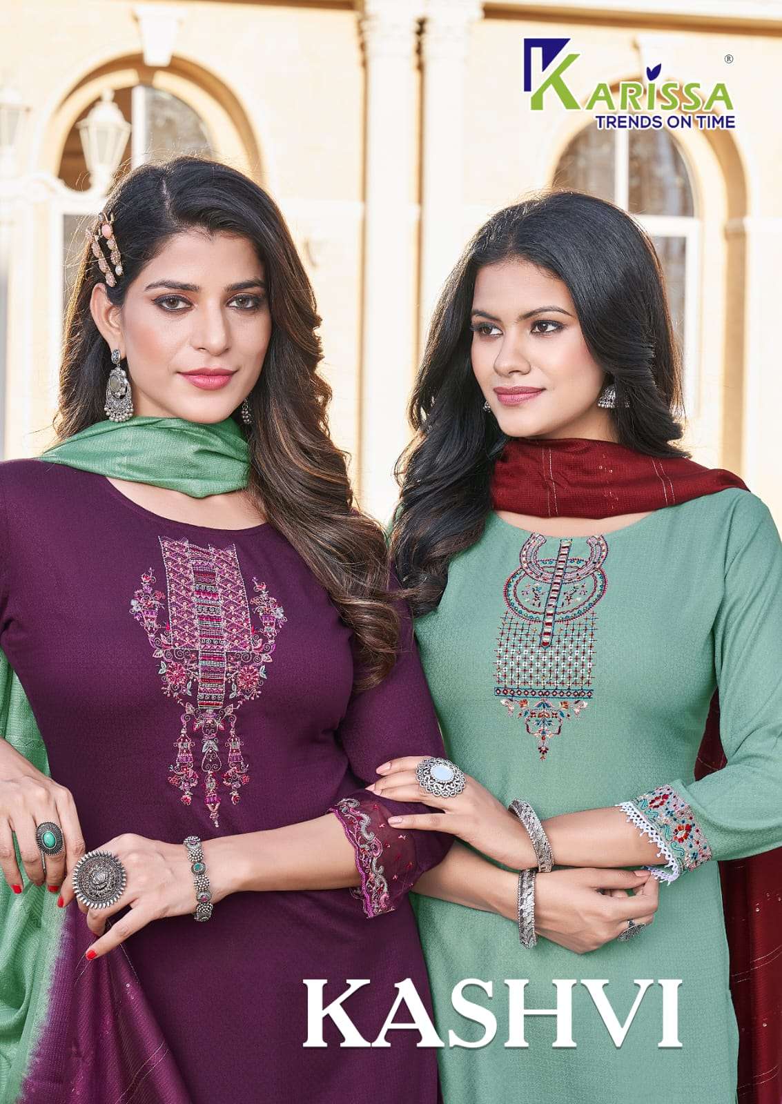 KARISSA KASHVI Kurti TOP PANT WITH DUPATTA Wholesale catalog