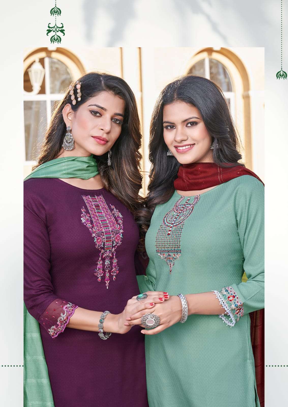 KARISSA KASHVI Kurti TOP PANT WITH DUPATTA Wholesale catalog