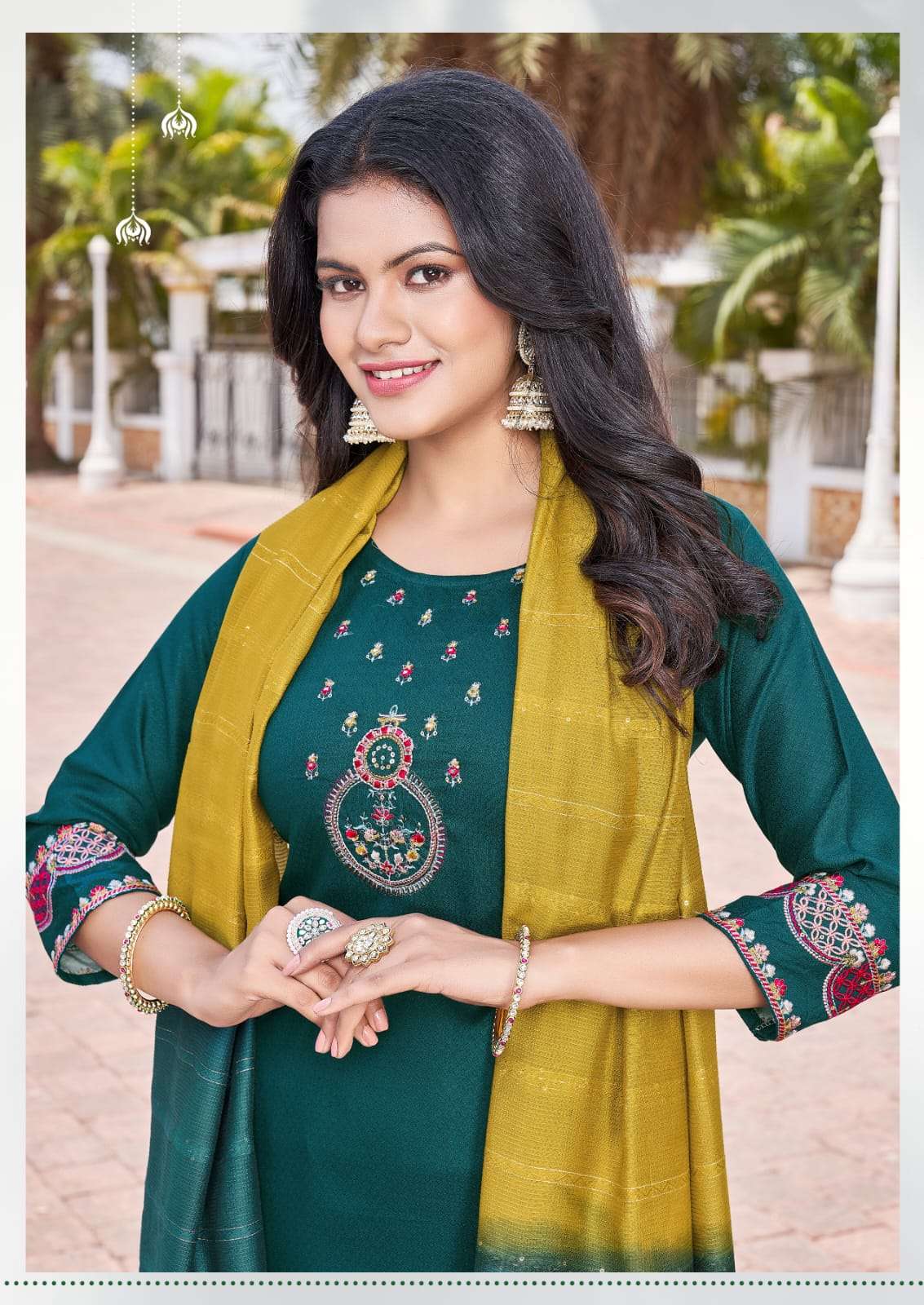 KARISSA KASHVI Kurti TOP PANT WITH DUPATTA Wholesale catalog
