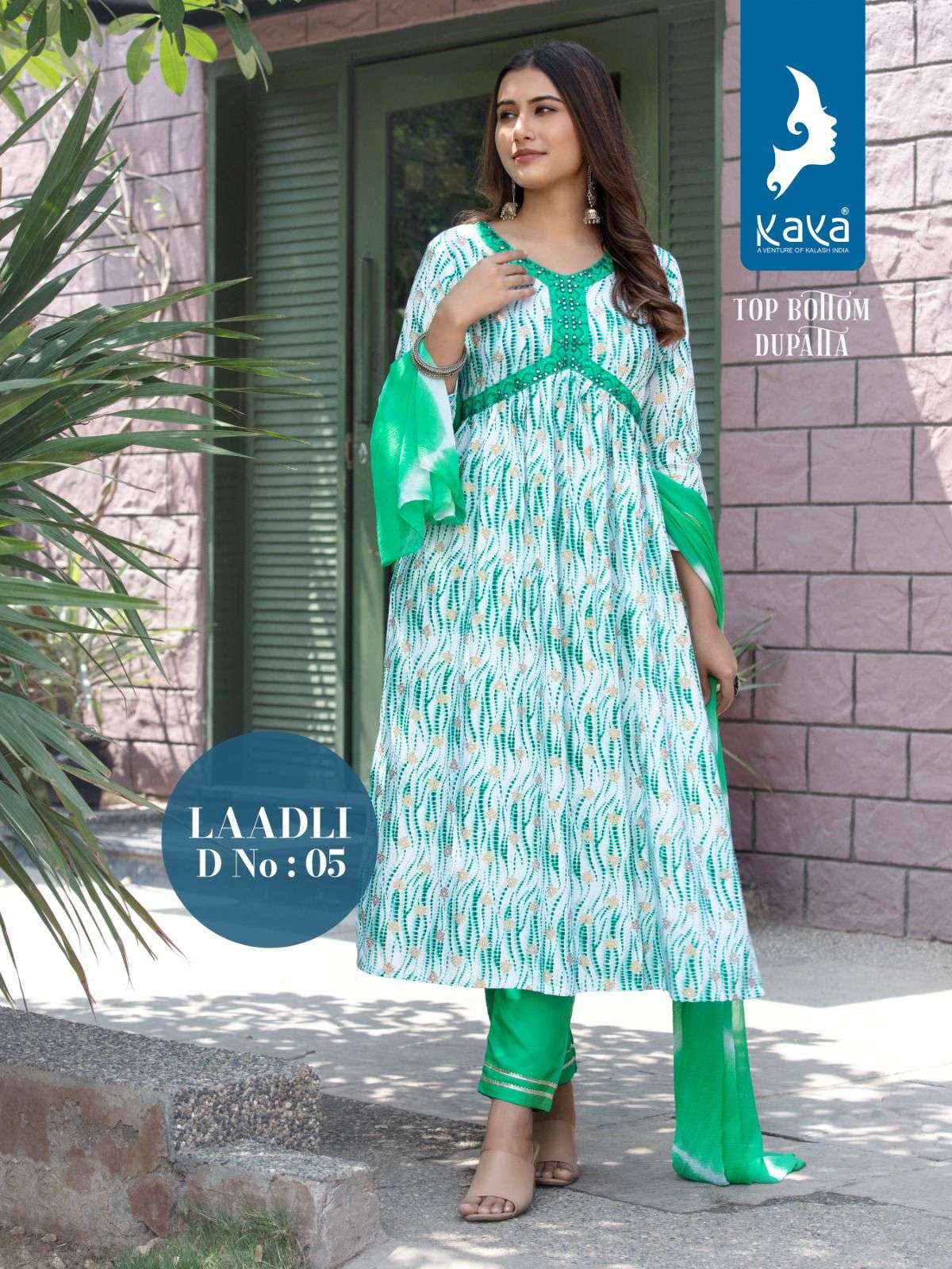 KAYA KURTI LAADLI  RAYON PRINTS Kurati Wholesale catalog