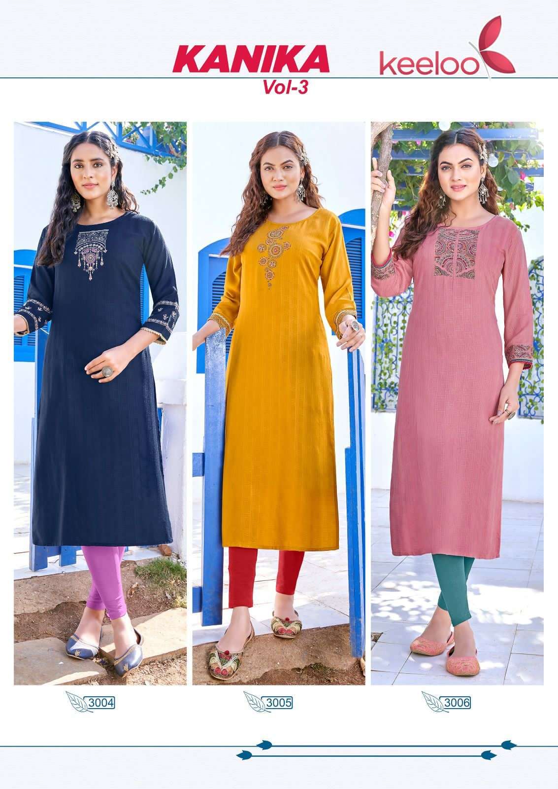 KEELOO Kanika Vol-3 Kurti Wholesale catalog