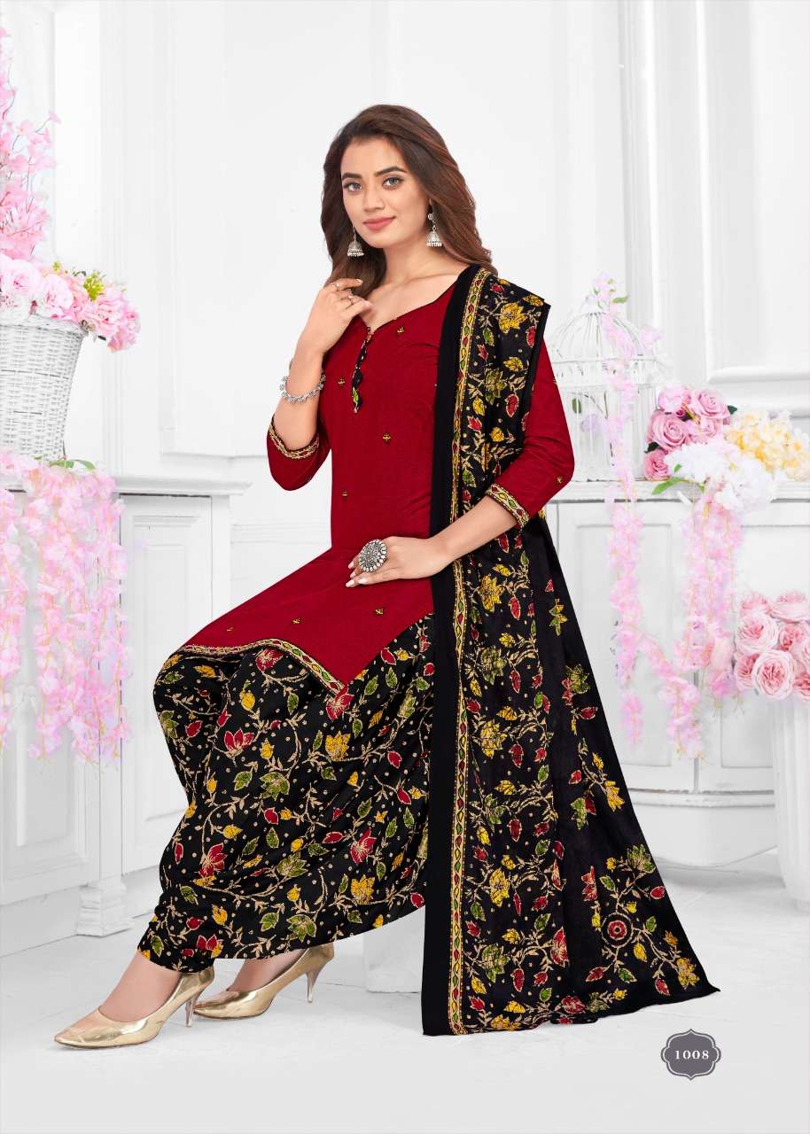 Kesariya Patiyala Vol-1 – Dress Material Wholesale catalog