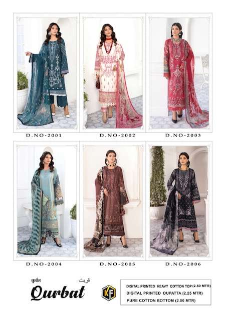 Keval Qurbat vol-2 – Dress Material Wholesale catalog