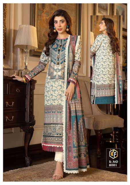 Keval sobia nazir vol-8 – Dress material Wholesale catalog