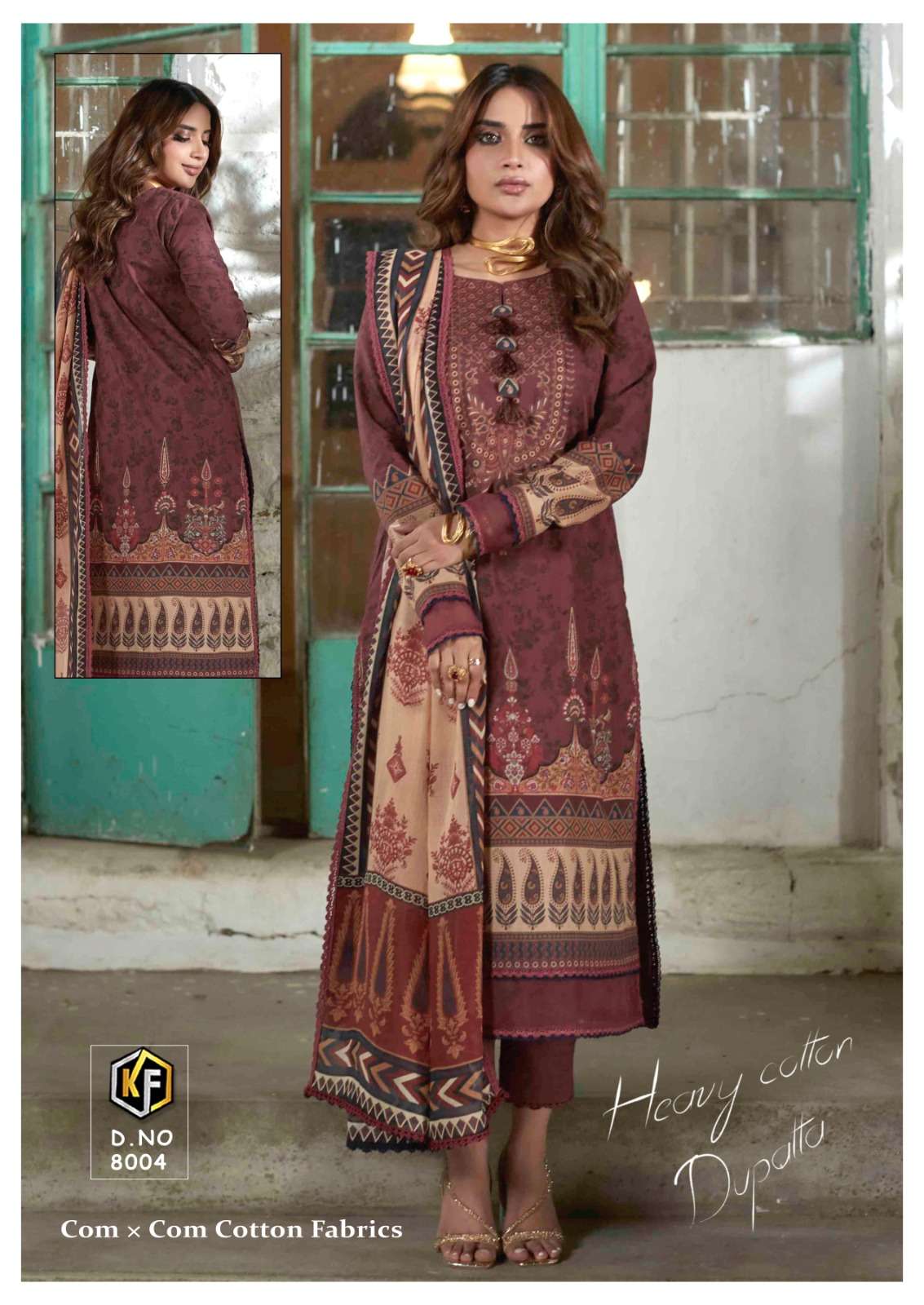 Keval sobia nazir vol-8 – Dress material Wholesale catalog